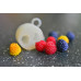 Силиконовый молд "Две крупных малинки"
